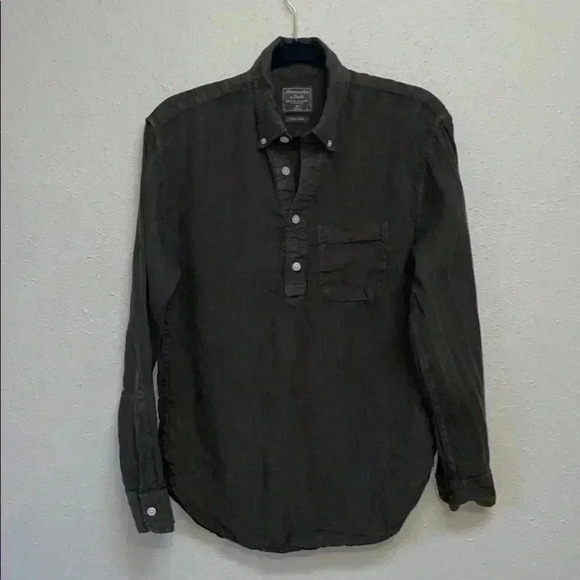 🛍3 for $20 ABERCROMBIE & FITCH Linen Shirt - Picture 1 of 4